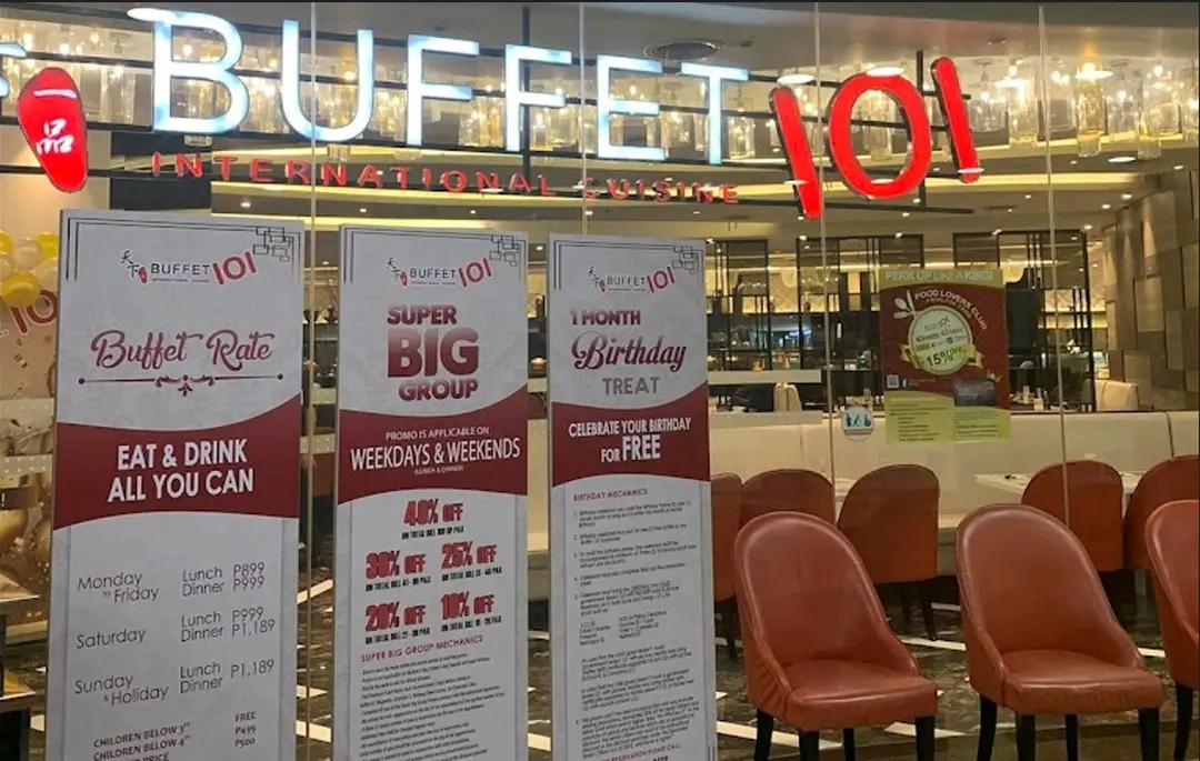 Buffet 101 - Western variety Buffet in San Lorenzo Glorietta 2 Metro ...