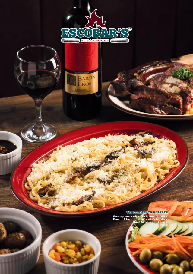 Escobar Egypt Menu.pdf Escobar's Steakhouse - Western variety in Diliman Metro Manila ...