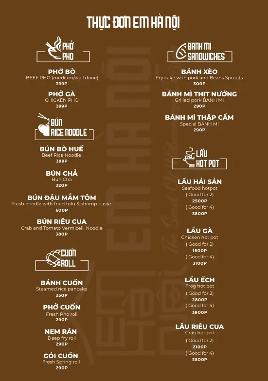 Em Ha Noi - Thai in Fort Bonifacio BGC Metro Manila | OpenRice Philippines