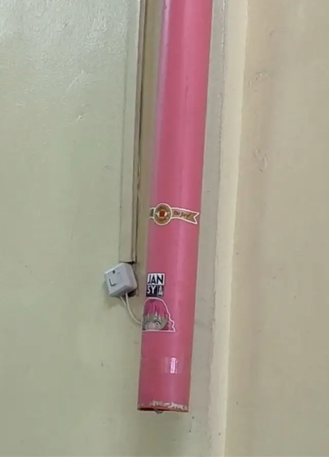 Old school tube to send your order to the kitchen.